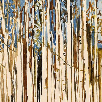 Diptyque rythme bleu