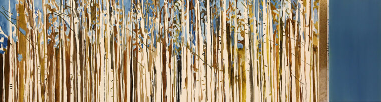 Diptyque rythme bleu