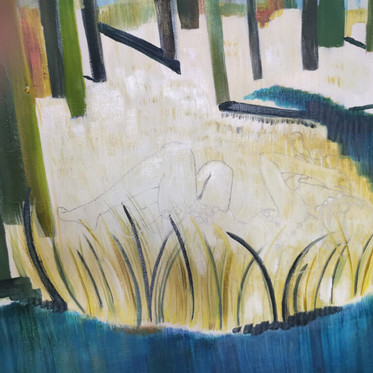 Le repos de la guerrière - récit 2 - détail